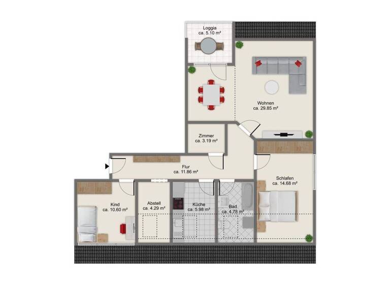 Wohnung zum Kauf 167.000 € 4 Zimmer 81,9 m² Zeven 27404