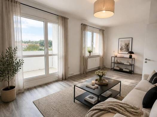 Wohnung zur Miete 386 € 4 Zimmer 64,3 m² 4. Geschoss Mittelweg 54 Roßlau Dessau-Roßlau 06862