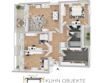 Wohnung zum Kauf 349.900 € 4 Zimmer 111 m² Süd Speyer 67346