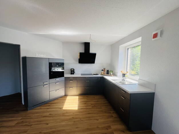 Wohnung zur Miete - Erstbezug 945 € 2 Zimmer 74 m² 1. Geschoss frei ab 01.08.2025 Hauptstr. 27 Groß Rheide 24872