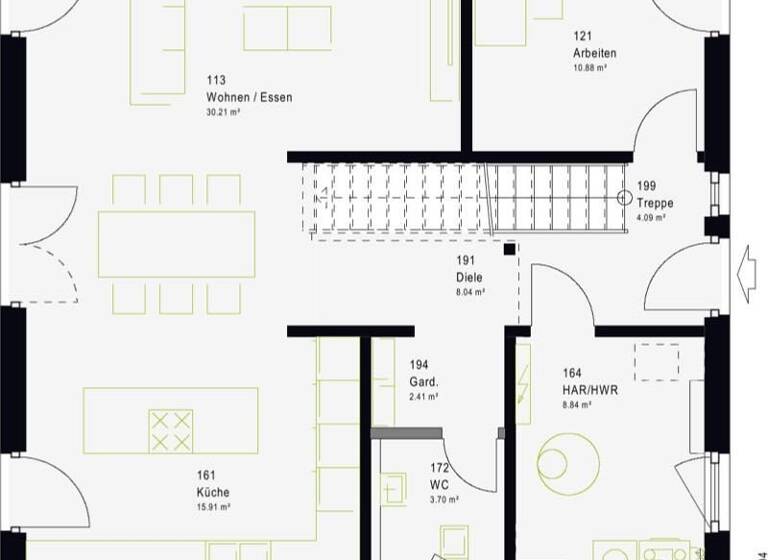 Einfamilienhaus zum Kauf 498.769 € 5 Zimmer 162 m²<br/>Wohnfläche 460 m²<br/>Grundstück Rottenburg Rottenburg am Neckar 72108