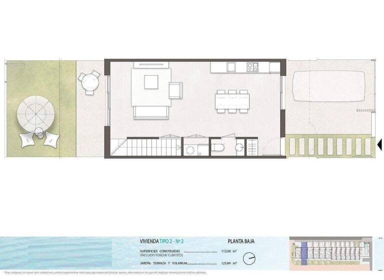 Reihenmittelhaus zum Kauf - Erstbezug provisionsfrei 354.900 € 4 Zimmer 112 m² Pilar de la Horadada