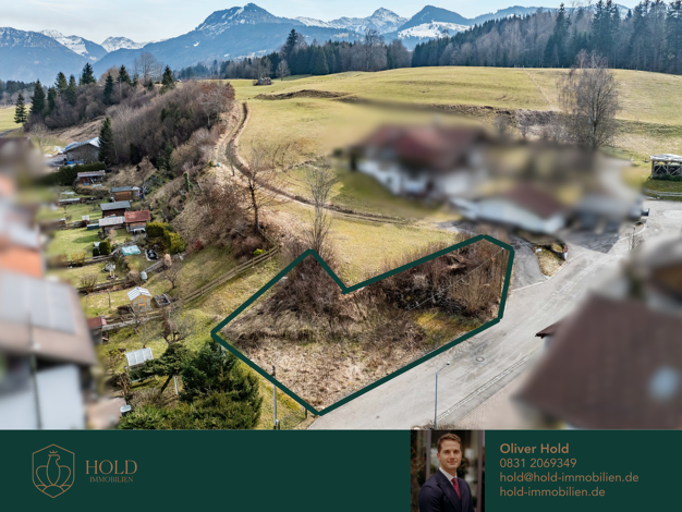 Grundstück zum Kauf 315.000 € 349 m² Grundstück Am Höldersberg 12 Sonthofen Sonthofen 87527