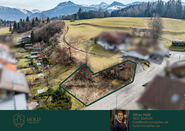 Grundstück zum Kauf 315.000 € 349 m² Grundstück Am Höldersberg 12 Sonthofen Sonthofen 87527