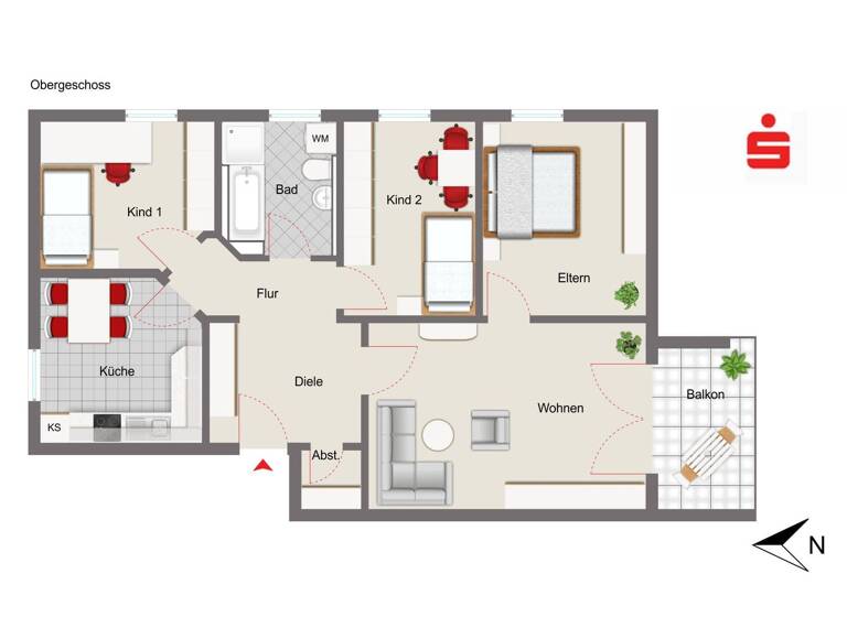 Wohnung zum Kauf 325.000 € 4 Zimmer 98 m² Mauern Neustadt 93333