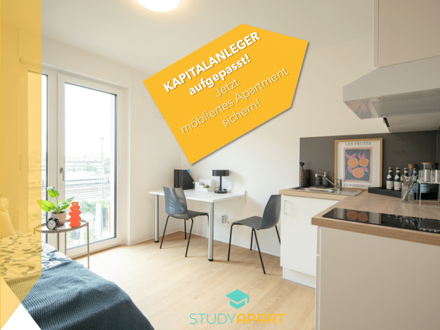 Studio zum Kauf - Neubau provisionsfrei als Kapitalanlage geeignet 199.000 € 1 Zimmer 19,1 m² Gleißbühl Altstadt und engere Innenstadt 90402