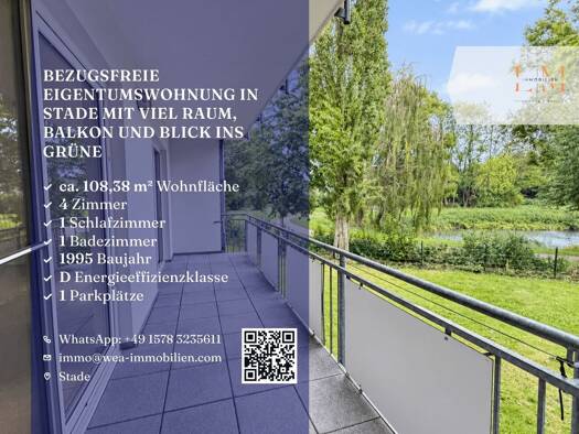 Wohnung zum Kauf 239.000 € 4 Zimmer 108,4 m² 1. Geschoss Stade Stade 21680