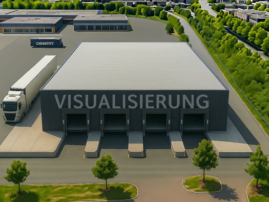 Lagerhalle zur Miete - Erstbezug provisionsfrei 9.700 m² Lagerfläche Crimmitschau 08451