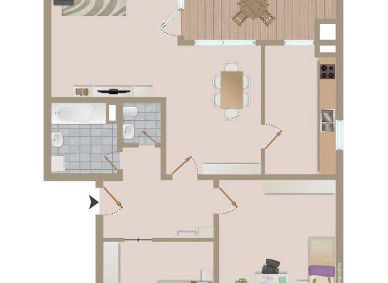 Wohnung zum Kauf 282.000 € 3,5 Zimmer 79 m² 3. Geschoss frei ab 01.04.2026 Fliederweg 21 Markgröningen 71706
