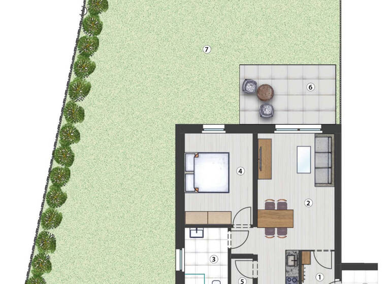 Wohnung zum Kauf - Erstbezug 292.500 € 2 Zimmer 49,3 m² Dorfgastein 5632