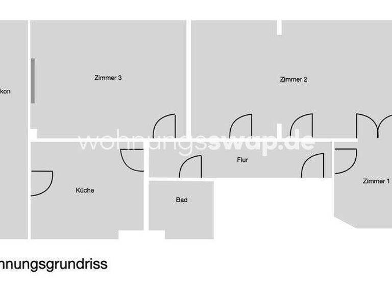 Studio zur Miete Tauschwohnung 1.300 € 3 Zimmer 88 m² 2. Geschoss St. Georg Hamburg 20099