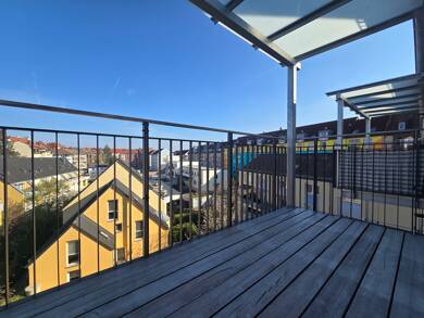Wohnung zur Miete 750 € 2 Zimmer 55 m² 4. Geschoss Pestalozzistraße 20 Eberhardshof Nürnberg 90429