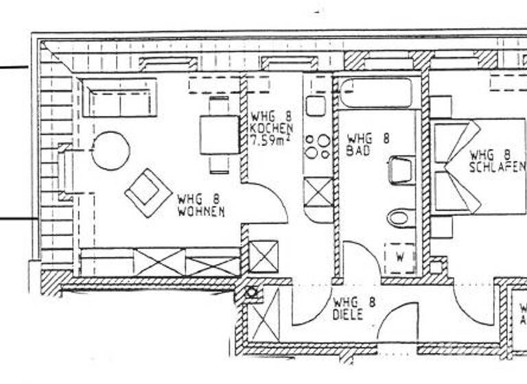 WG-Zimmer zur Miete auf Zeit 1.300 € 2 Zimmer 53 m² frei ab 31.05.2026 Leuben Dresden 01257