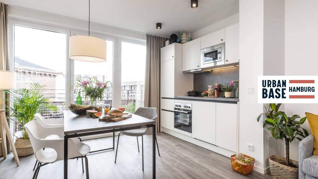 Studio zur Miete 1.157 € 2 Zimmer 41,3 m² 3. Geschoss frei ab 16.03.2026 Schultzweg 7 Hammerbrook Hamburg 20097