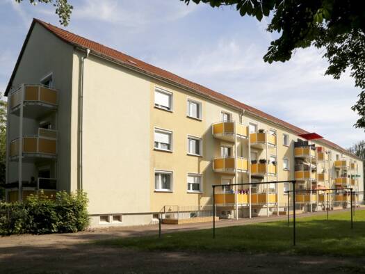 Wohnung zur Miete 334 € 3 Zimmer 57,5 m² 2. Geschoss Straße des Friedens 98 Merseburg 06217