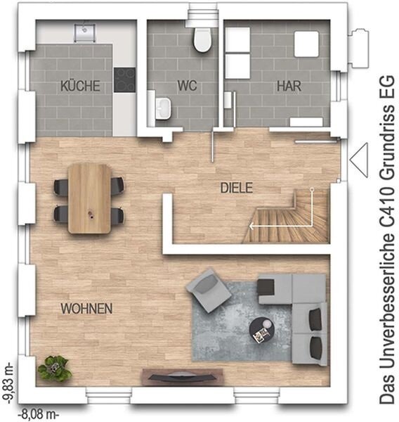 Stadthaus zum Kauf 433.100 € 4 Zimmer 123 m²<br/>Wohnfläche 490 m²<br/>Grundstück Boos Boos 87737