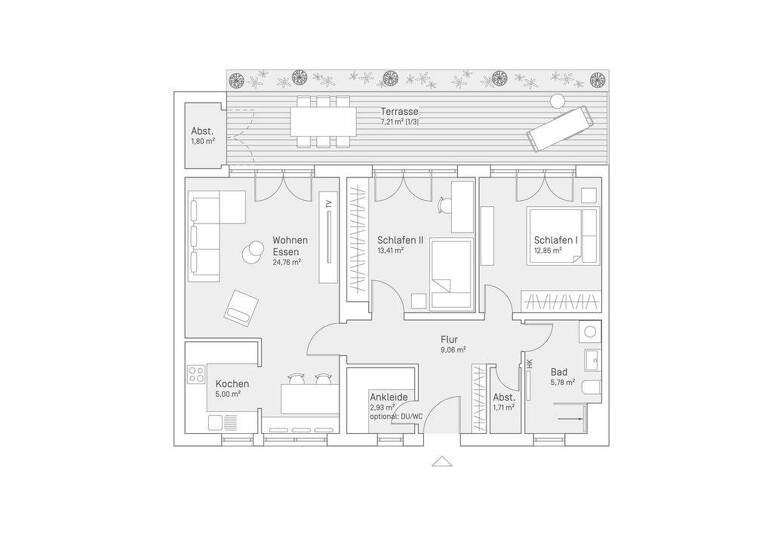Wohnung zum Kauf 895.000 € 3 Zimmer 84,5 m² EG Neuhausen-Nymphenburg München 80634