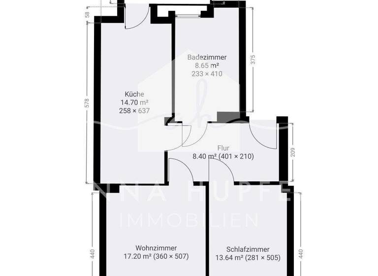 Wohnung zur Miete 550 € 2 Zimmer 65,6 m² EG Rathenaustraße 13 Debschwitz Gera 07548