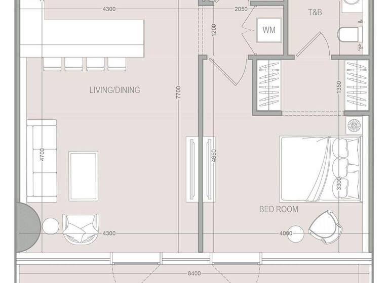 Wohnung zum Kauf provisionsfrei 444.251 € 2 Zimmer 81,1 m² Dubai 00000
