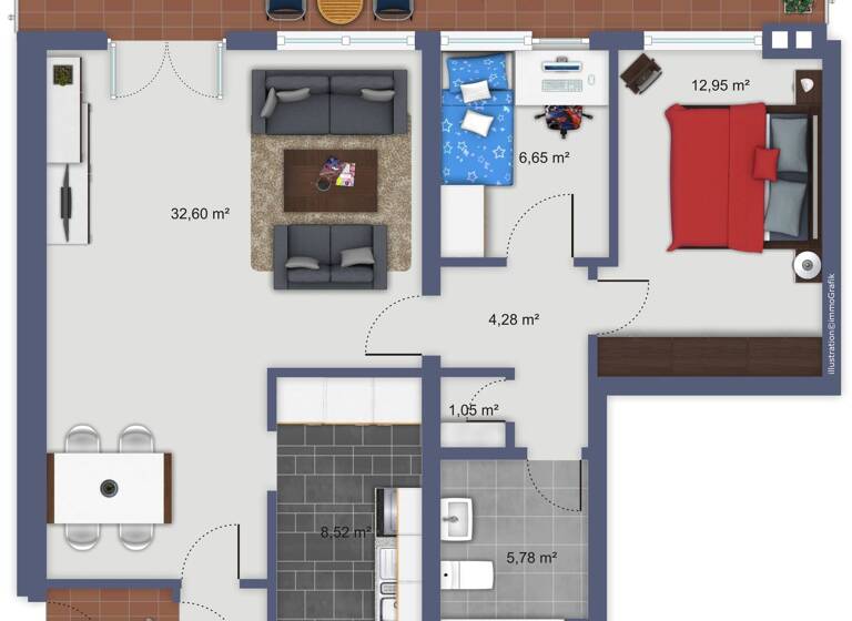 Wohnung zum Kauf 219.000 € 3 Zimmer 83 m² 4. Geschoss Stormarner Straße 2 Bargteheide 22941