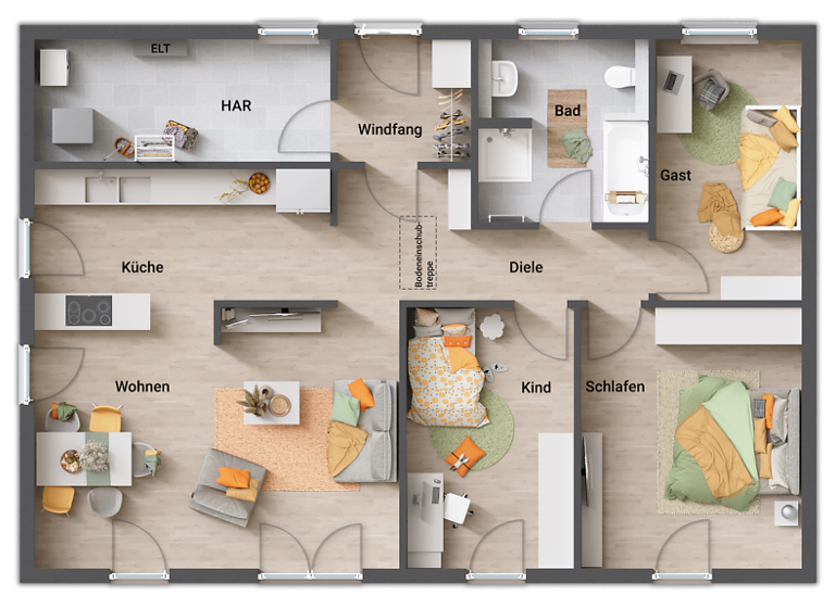 Haus zum Kauf 285.500 € 4 Zimmer 110 m² 825 m² Grundstück Heilsberg Remda-Teichel 07407