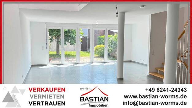 Reihenmittelhaus zur Miete 1.590 € 4 Zimmer 130 m² 184 m² Grundstück frei ab sofort Neuhausen 7 Worms 67549