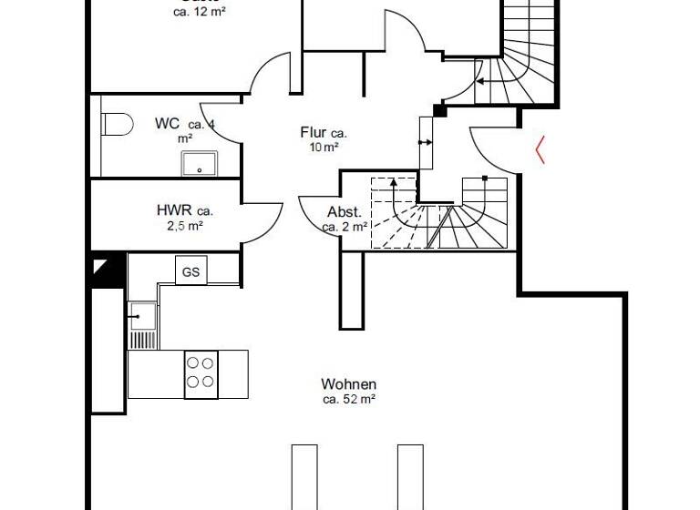 Maisonette zum Kauf 2.195.000 € 6 Zimmer 206 m² EG Eppendorf Hamburg 20249