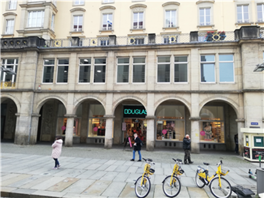 Laden zur Miete provisionsfrei 8.800 € 322,4 m² Verkaufsfläche Seestraße 2 Innere Altstadt Dresden 01067