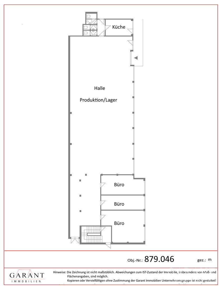 Lagerhalle zur Miete provisionsfrei 4.563 € 427 m²<br/>Lagerfläche Isarstraße 1 Rosenheim 83026