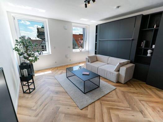 Studio zur Miete 834 € 1 Zimmer 27,8 m² frei ab sofort Innenstadt Augsburg 86152