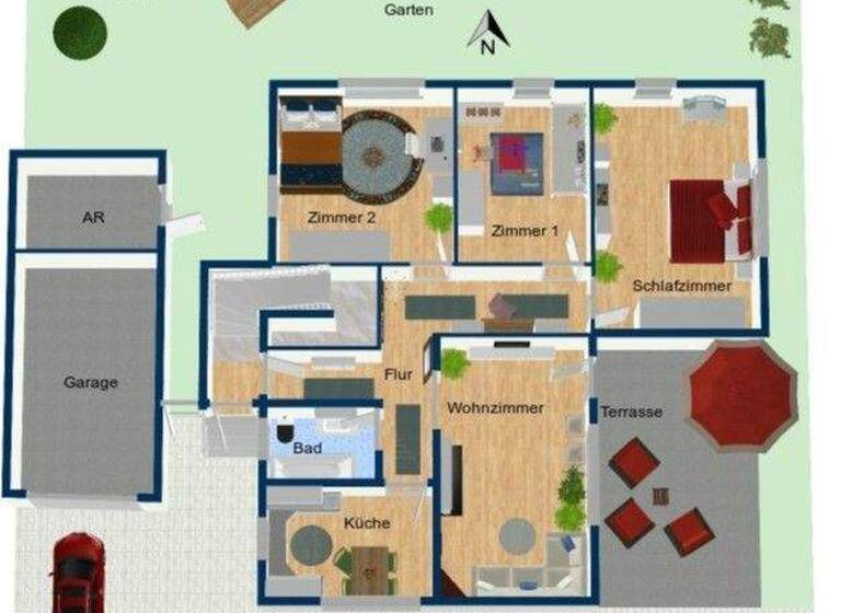 Wohnung zum Kauf 275.000 € 4 Zimmer 126 m² EG Gunzenhausen 91710