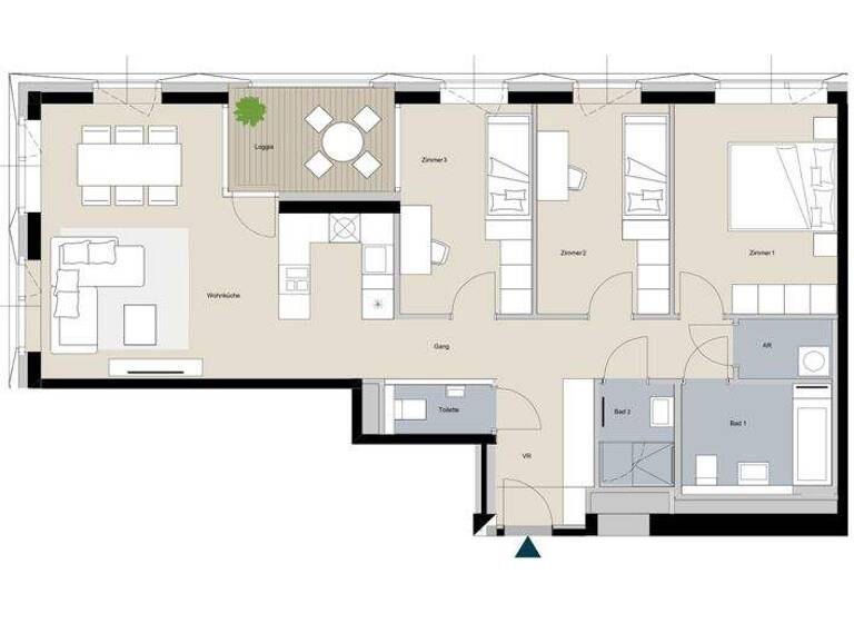 Wohnung zum Kauf 1.350.000 € 4 Zimmer 94 m² Wien, Donaustadt 1220