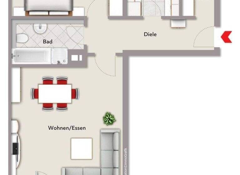 Wohnung zum Kauf 169.000 € 2 Zimmer 67 m² 1. Geschoss Hersbruck 91217