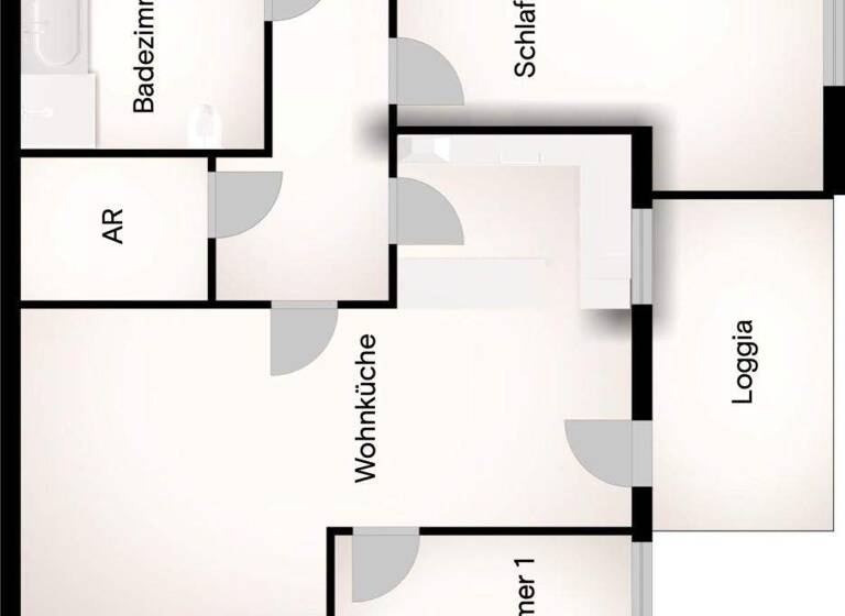 Wohnung zur Miete 969 € 3 Zimmer 90 m² 3. Geschoss Wien 1100