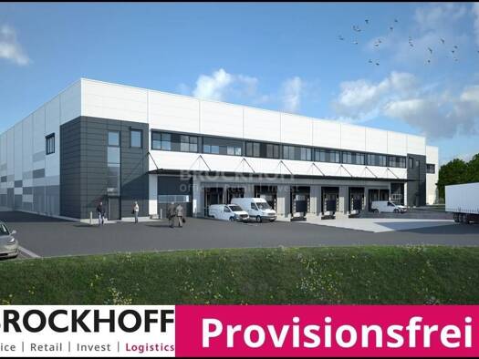 Halle/Industriefläche zur Miete - Erstbezug provisionsfrei 4.900 m² Lagerfläche teilbar ab 2.000 m² Werne Bochum 44894