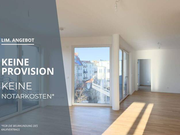 Wohnung zum Kauf - Erstbezug provisionsfrei 697.000 € 4 Zimmer 96,7 m² 3. Geschoss Schöneicher Straße 3 Alt-Hohenschönhausen Berlin 13055