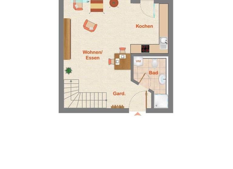 Maisonette zum Kauf 168.000 € 2 Zimmer 50,6 m² Hessental Schwäbisch Hall / Hessental 74523
