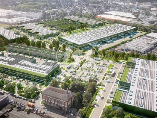 Produktionshalle zur Miete - Erstbezug provisionsfrei 1.376 m² Lagerfläche Fichtenstraße 119 Flingern Süd Düsseldorf 40233