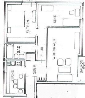 Wohnung zur Miete 666 € 3 Zimmer 83,2 m²<br/>Wohnfläche 2.<br/>Geschoss ab sofort<br/>Verfügbarkeit Von-Galen-Str. 10 Altlünen Lünen 44534