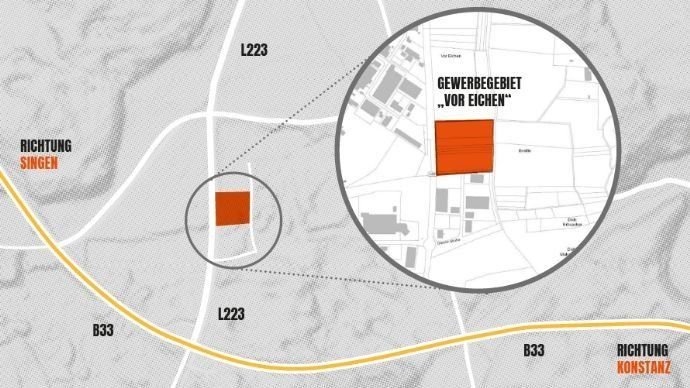 Büro-/Praxisfläche zur Miete provisionsfrei 12 € Daimler-Straße 10 Steißlingen 78256