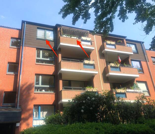 Wohnung zum Kauf provisionsfrei 246.200 € 4 Zimmer 99,6 m² Dachgeschoss, 3. Geschoss Am Schloß Ahrensburg 22926