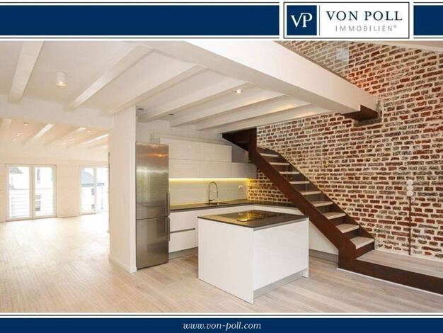 Wohnung zur Miete 1.700 € 2 Zimmer 89 m² 3. Geschoss frei ab 01.04.2026 Flingern Nord Düsseldorf 40235