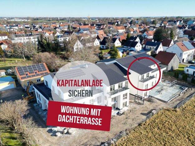 Wohnung zum Kauf - Erstbezug 384.016 € 2 Zimmer 67,5 m² EG Wehringen 86517