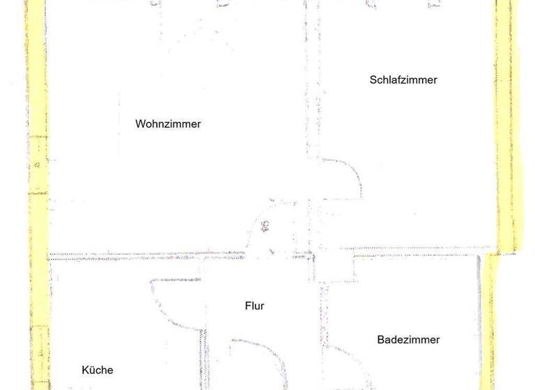 Wohnung zur Miete 300 € 2 Zimmer 50 m² 3. Geschoss frei ab sofort Frankenberg 09669