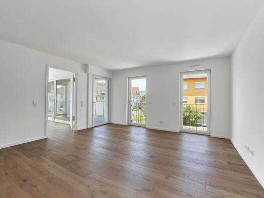 Wohnung zum Kauf - Erstbezug provisionsfrei 395.000 € 2 Zimmer 59,6 m² 1. Geschoss Denzlingen 79211