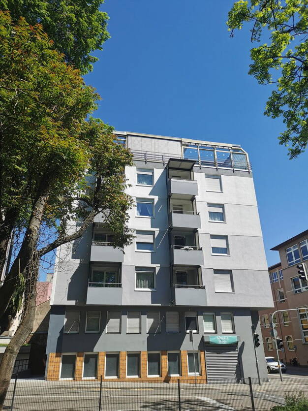 Wohnung zur Miete 629 € 2 Zimmer 58,8 m² 2. Geschoss frei ab sofort Zerrennerstr. 48 Weststadt - Stadtviertel 032 Pforzheim 75175
