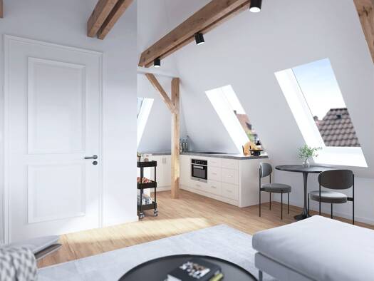 Wohnung zum Kauf - Erstbezug 153.000 € 1 Zimmer 31 m² 2. Geschoss Gaarden-Süd Gaarden - Süd 24113