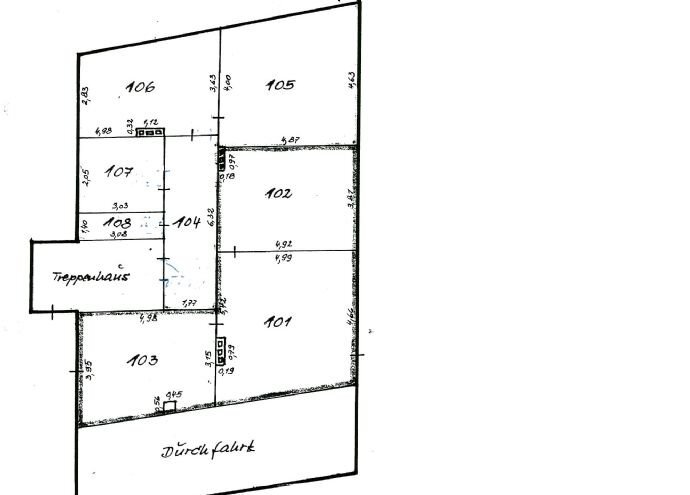 Bürofläche zur Miete provisionsfrei 720 € 5 Zimmer 100 m²<br/>Bürofläche Merseburg Merseburg 06217