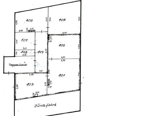 Bürofläche zur Miete provisionsfrei 720 € 5 Zimmer 100 m² Bürofläche Merseburg Merseburg 06217