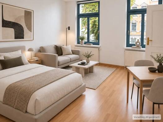 Wohnung zum Kauf provisionsfrei 34.900 € 1 Zimmer 33,3 m² Geschoss 1/4 frei ab sofort Nürnberger Straße 5 Sonnenberg Chemnitz 09130